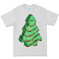 Dove Grey green christmas cake Premium Tee - FaDigitalArtStudio