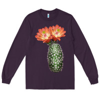 Plum King Cup Cactus Long Sleeve Tee - LillyAllenDesigns
