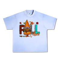 Grape Ice Fall Vibes Urban Heavy Tee - CowhideDigitalArt
