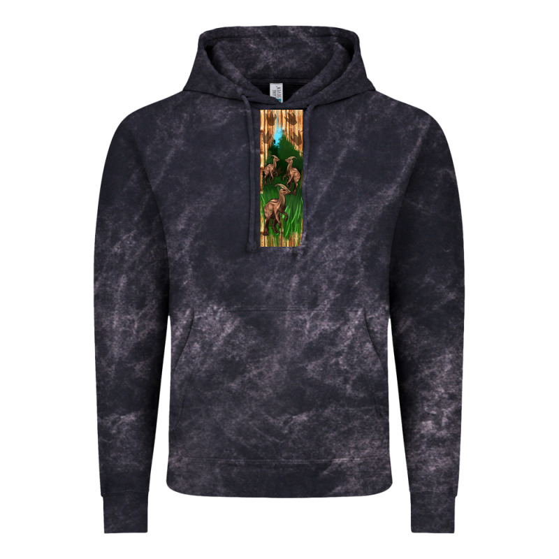 Dinosaur Parasaurolophus Pen Wrap Vintage Hoodie by Artiststas | Teevron