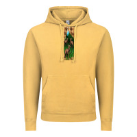 Vintage Mustard dinosaur parasaurolophus pen wrap Vintage Hoodie - Artiststas