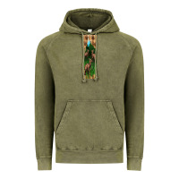 Vintage Olive dinosaur parasaurolophus pen wrap Vintage Hoodie - Artiststas