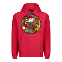Cardinal Christmas koala Premium Hoodie - BarkalooDesign