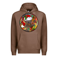 Chestnut Christmas koala Premium Hoodie - BarkalooDesign