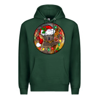 Sports Green Christmas koala Premium Hoodie - BarkalooDesign