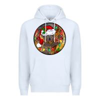 White Christmas koala Premium Hoodie - BarkalooDesign
