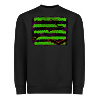 Black halloween with bat backround Heavyweight Sweatshirt - RanaPortraitStore