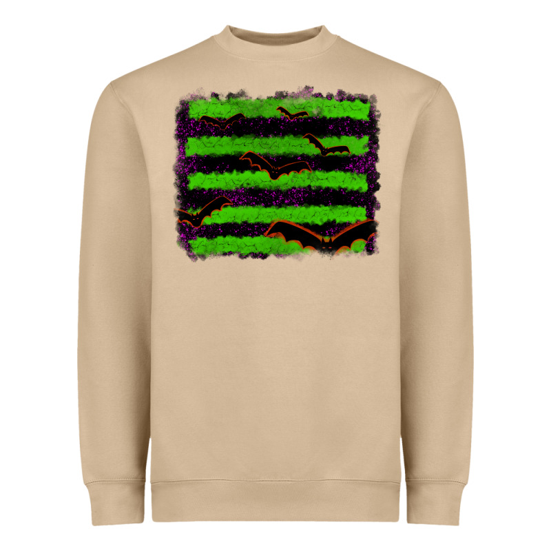 Halloween With Bat Backround Heavyweight Sweatshirt by RanaPortraitStore | Teevron