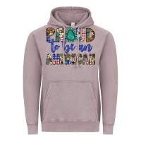 Vintage Zinc proud to be an american Vintage Hoodie - Artiststas