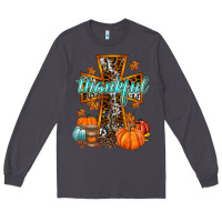 Smoke thankful cross Long Sleeve Tee - RacoonDesign