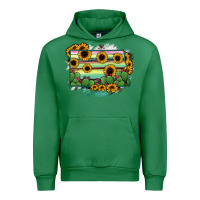 Emerald North Dakota State Map Urban Hoodie - RanaPortraitStore