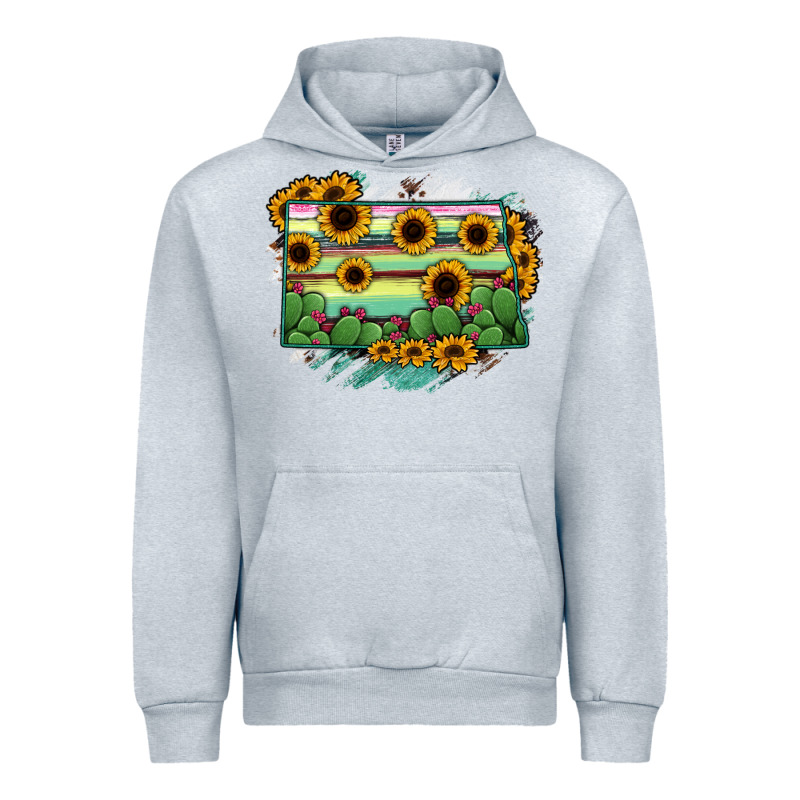 North Dakota State Map Urban Hoodie by RanaPortraitStore | Teevron