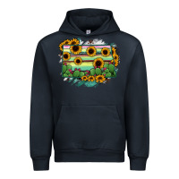 Navy North Dakota State Map Urban Hoodie - RanaPortraitStore