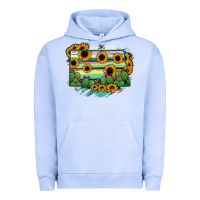 Pigment Grape Ice North Dakota State Map Urban Hoodie - RanaPortraitStore