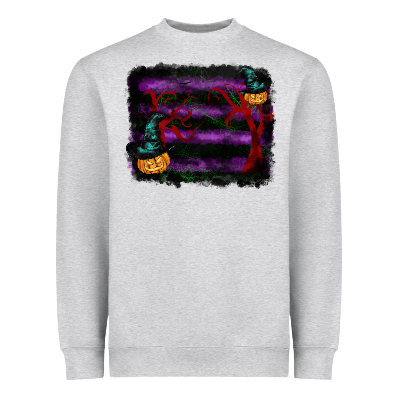 Halloween Witch Hat Backround Heavyweight Sweatshirt by RanaPortraitStore | Teevron