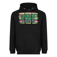 Black Floral Mama Tried Heavyweight Hoodie - Jasminsmagicworld