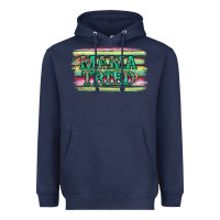 Navy Floral Mama Tried Heavyweight Hoodie - Jasminsmagicworld