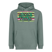Sage Floral Mama Tried Heavyweight Hoodie - Jasminsmagicworld