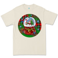 Bone snow globe christmas ornament Premium Tee - BundleAndBundleShop