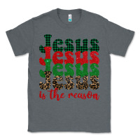 Charcoal Heather jesus is the reason Classic Tee - BarkalooDesign