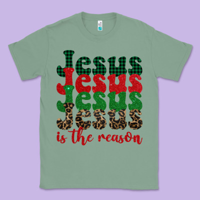 Jesus Is The Reason Classic Tee Designed By Barkaloodesign