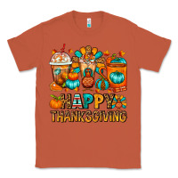 Copper Happy Thanksgiving Coffee Cups Classic Tee - FaDigitalArtStudio