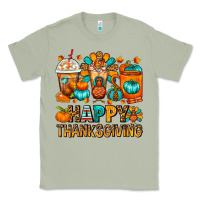 Matcha Happy Thanksgiving Coffee Cups Classic Tee - FaDigitalArtStudio