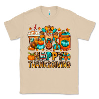 Mushroom Happy Thanksgiving Coffee Cups Classic Tee - FaDigitalArtStudio