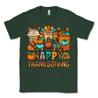 Sports Green Happy Thanksgiving Coffee Cups Classic Tee - FaDigitalArtStudio