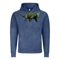 Vintage Denim ankylosaurus Vintage Hoodie - Artiststas