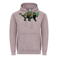 Vintage Zinc ankylosaurus Vintage Hoodie - Artiststas