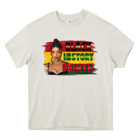Cream black history month black girl Heavy Core Tee - FaDigitalArtStudio