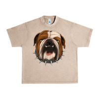 French Oak Bulldog Urban Heavy Tee - Jasminsmagicworld