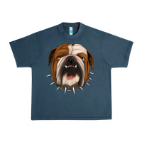Midnight Navy Bulldog Urban Heavy Tee - Jasminsmagicworld