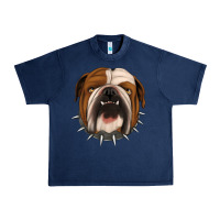Navy Bulldog Urban Heavy Tee - Jasminsmagicworld