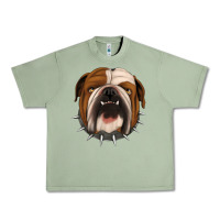 Oil Green Bulldog Urban Heavy Tee - Jasminsmagicworld