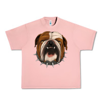 Salmon Bulldog Urban Heavy Tee - Jasminsmagicworld