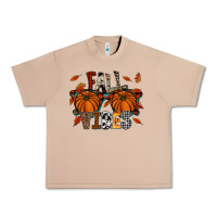 Burro autumn style with pumpkins Urban Heavy Tee - CowhideDigitalArt