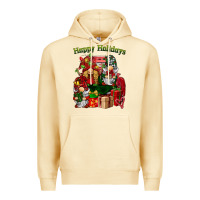 Pina Colada happy holidays gnomes truck Premium Hoodie - BarkalooDesign