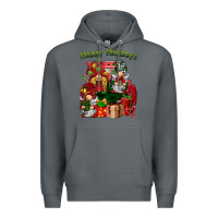 Rock happy holidays gnomes truck Premium Hoodie - BarkalooDesign