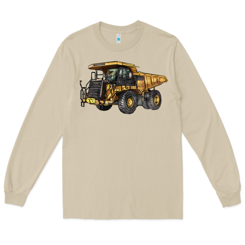 Mining Truck Long Sleeve Tee by LillyAllenDesigns | Teevron