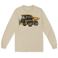 Mushroom Mining Truck Long Sleeve Tee - LillyAllenDesigns