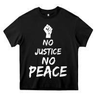 Black resist liberal Heavy Core Tee - DesigneFamous