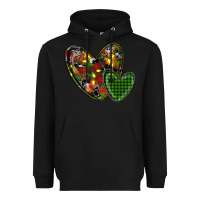 Black christmas heart Heavyweight Hoodie - RanaPortraitStore