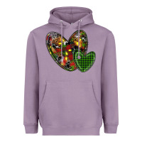 Lavender christmas heart Heavyweight Hoodie - RanaPortraitStore