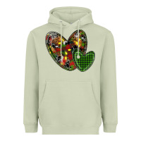 Matcha christmas heart Heavyweight Hoodie - RanaPortraitStore