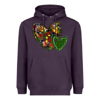 Plum christmas heart Heavyweight Hoodie - RanaPortraitStore