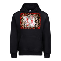 Forest Green baseball leopard background Urban Hoodie - RanaPortraitStore