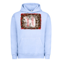 Pigment Grape Ice baseball leopard background Urban Hoodie - RanaPortraitStore
