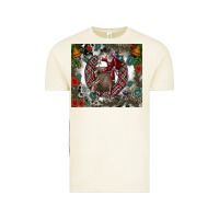Vintage Arctic Rodeo Santa Vintage Tee - CowhideDigitalArt